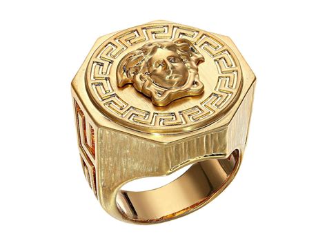 versace gold ring replica|versace gold ring 18k price.